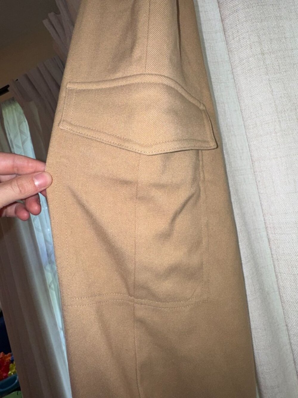 Simply Vera - Vera Wang High Rise Cargo Ankle Pants - Picture 5 of 8